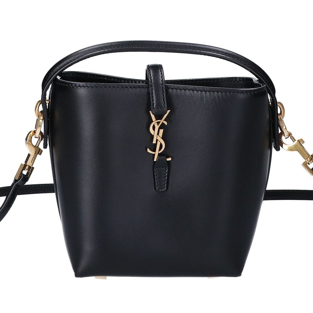 Yves Saint Laurent SAINT LAURENT PARIS BRS765870 0824 LE 37 Small Shiny Leath...